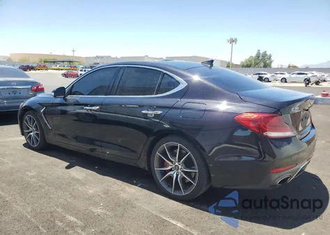 2021 Genesis G70 из США, поврежденный, VIN KMTG74LE1MU071734